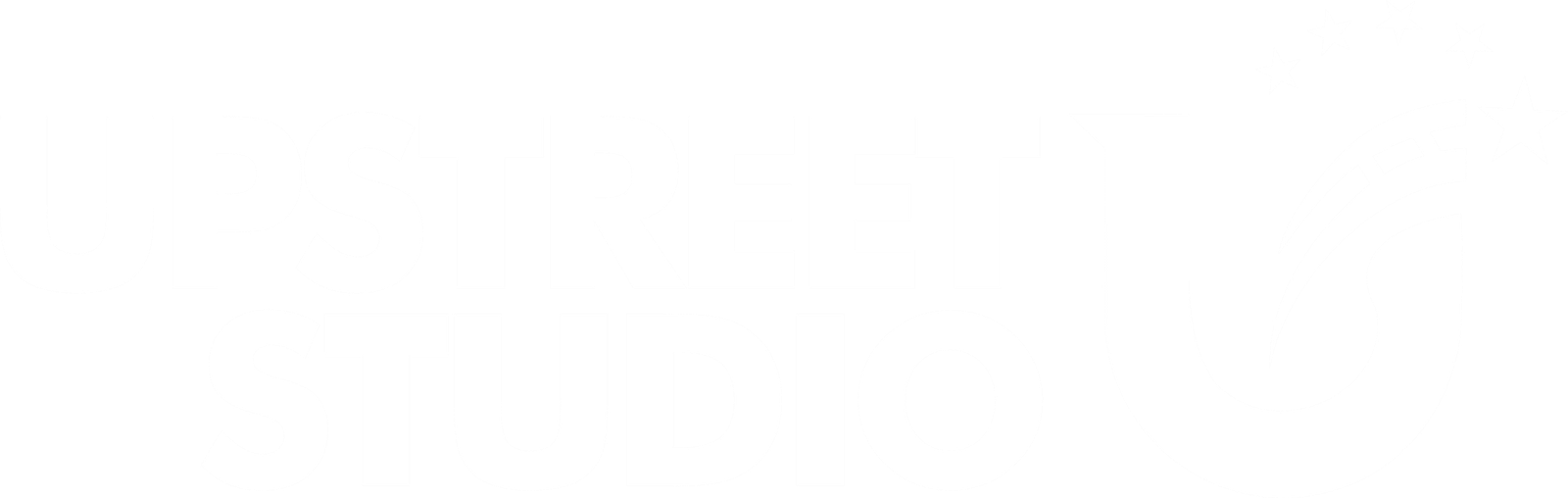 UPSTREET studio footer white2