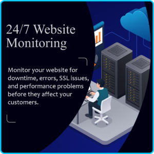 24/7 Website Monitoring
