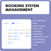 Booking System Management