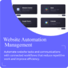 Website Automation Management