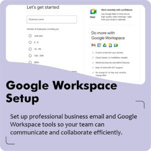 Google Workspace Setup