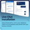 Live Chat Installation