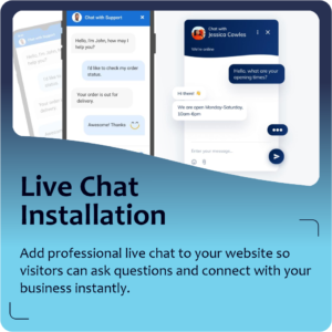 Live Chat Installation