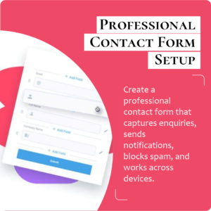 Professional Contact Form Setup