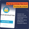 Newsletter Signup Integration
