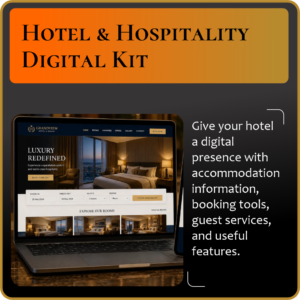 Hotel & Hospitality Digital Kit
