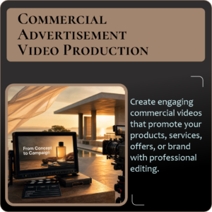 Commercial Advertisement Video Production